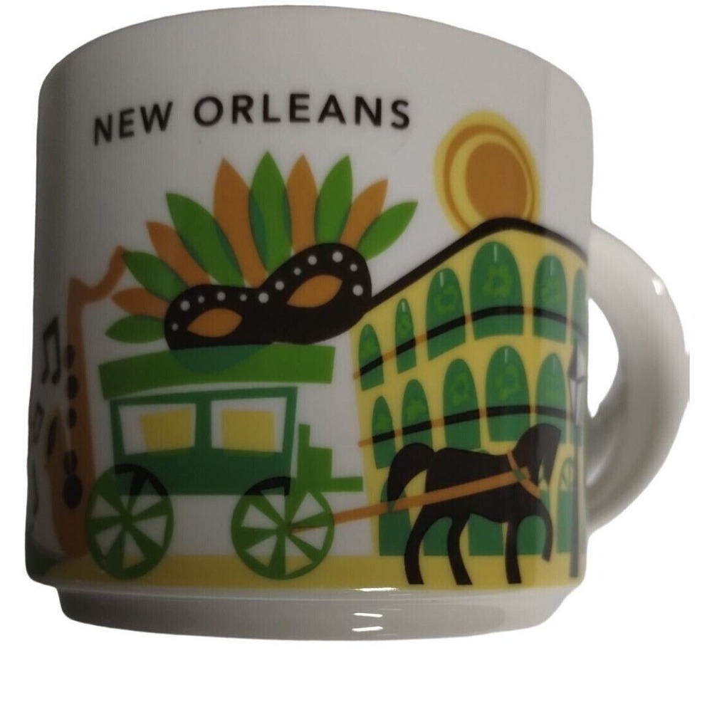 Starbucks New Orleans Mug Souvenir Coffee Cup Collectible‎ You Are Here.